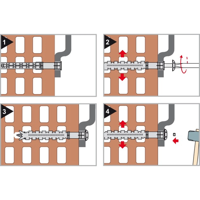 Vendita online Tasselli fm-x5 safer  anti-intrusione